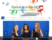 Tablet Screenshot of festivaldelavoix-chateauroux.fr
